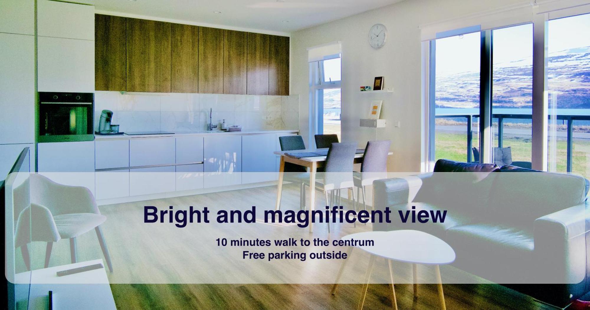 Dream View apartment Akureyri Zewnętrze zdjęcie